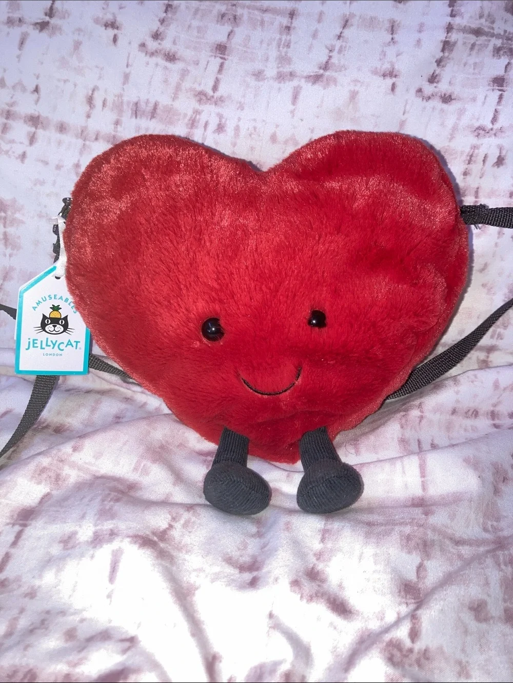 Jellycat Amuseable Heart Bag 7x7